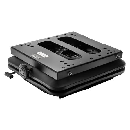 Dranite Universal Lawn Mower Seat Suspension Kit with Slider Track & Dust Cover - Fits Most Riding Mower Models