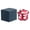 Red, variant on Ybomd,2PC Red Mushroom Grinder,Herb Crusher Mushroom Shape,Aluminum Alloy Grinder for Pepper Or Spices in Kitchen Use