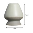 thumbnail image 3 of justharion Handmade Matcha Whisk Stand Tea Ceremony Teaware for Starter Professional Light Green, 3 of 9