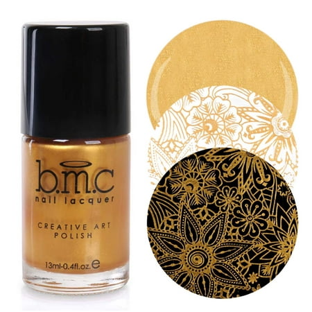 BMC 2nd Generation Creative Nail Art Stamping Polishes - Essentials: (Best Black Nail Polish For Stamping)