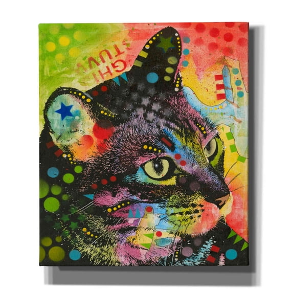 Epic Graffiti 'What Was That' by Dean Russo, Canvas Wall Art, 26"x30"