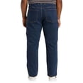 thumbnail image 2 of Big + Tall Essentials by DXL Men's Big and Tall  Men's Relaxed-Fit Jeans, Dark Wash, 60W X 28L 60 x 28, 2 of 6