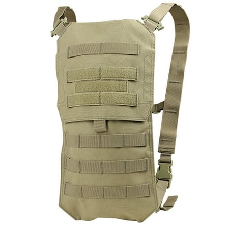 Fox Oasis Hydration Pack - Condor Outdoor HCB3 Oasis Hydration Carrier (with Bladder) - Color Tan