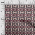 thumbnail image 2 of oneOone Cotton Jersey Wine Fabric Asian Kilim Sewing Fabric By The Yard Printed Diy Clothing Sewing Supplies 58 Inch Wide, 2 of 5