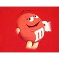 thumbnail image 5 of M&M M&M's Candy Red Silly Character Face Red Thumbs Up Adult Men T-Shirt (Size XXL XX-Large, Red Thumbs Up), 5 of 5