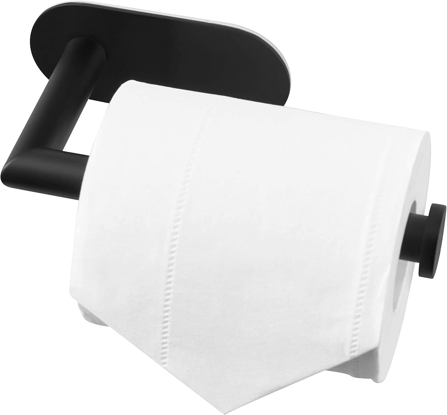 HITSLAM Brushed Nickel Toilet Paper Holder Self Adhesive, Stainless