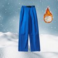 thumbnail image 2 of Afdoent Pants For Men Winter Outdoor Skiing Pants Winter Fashion Warm Pants Sweatpants, 2 of 3