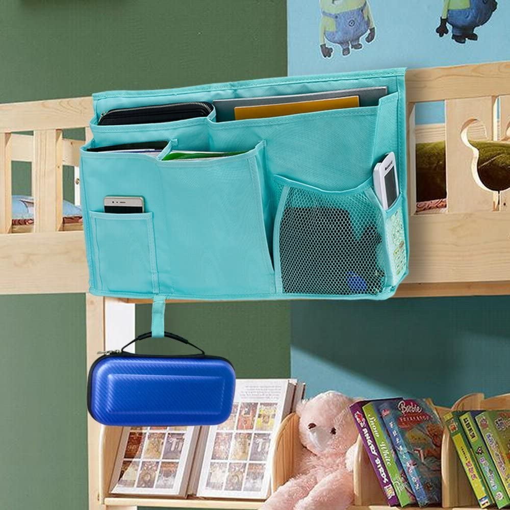 Bedside Caddy, Casewin Hanging Storage Bag Holder Beside Organizer with