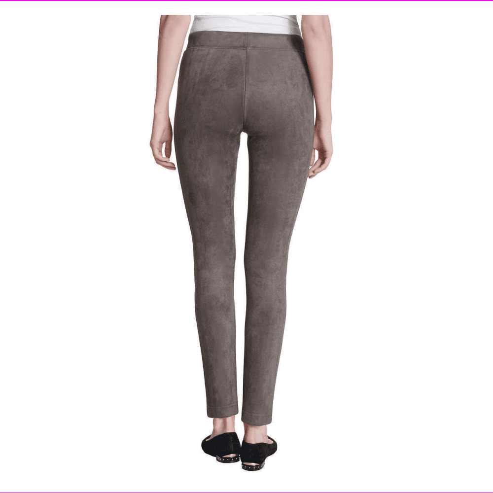 Andrew Marc Women's Super Soft Stretch Faux Suede Pull On Pants (Taupe,  X-Large) - Walmart.com
