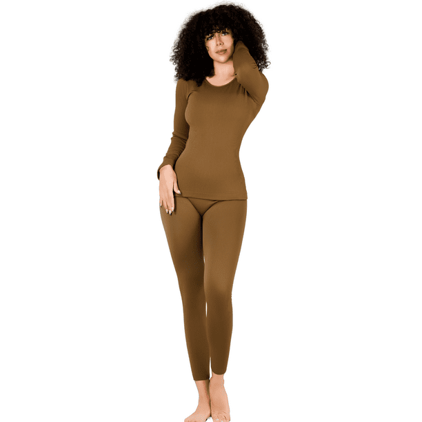 Conjunto Térmico Unitalla Mujer Pijamas Blusa Y Legging Piyama Pyjama