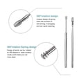thumbnail image 3 of Fiudx Kit de Eliminación de Cerumen, Limpiador de Oídos Portátil de Acero Inoxidable, Palillos Antiarañazos, Estuche de Viaje, Solución para La Higiene Auditiva, para Adultos En Movimiento, 6 Herrami, 3 of 5