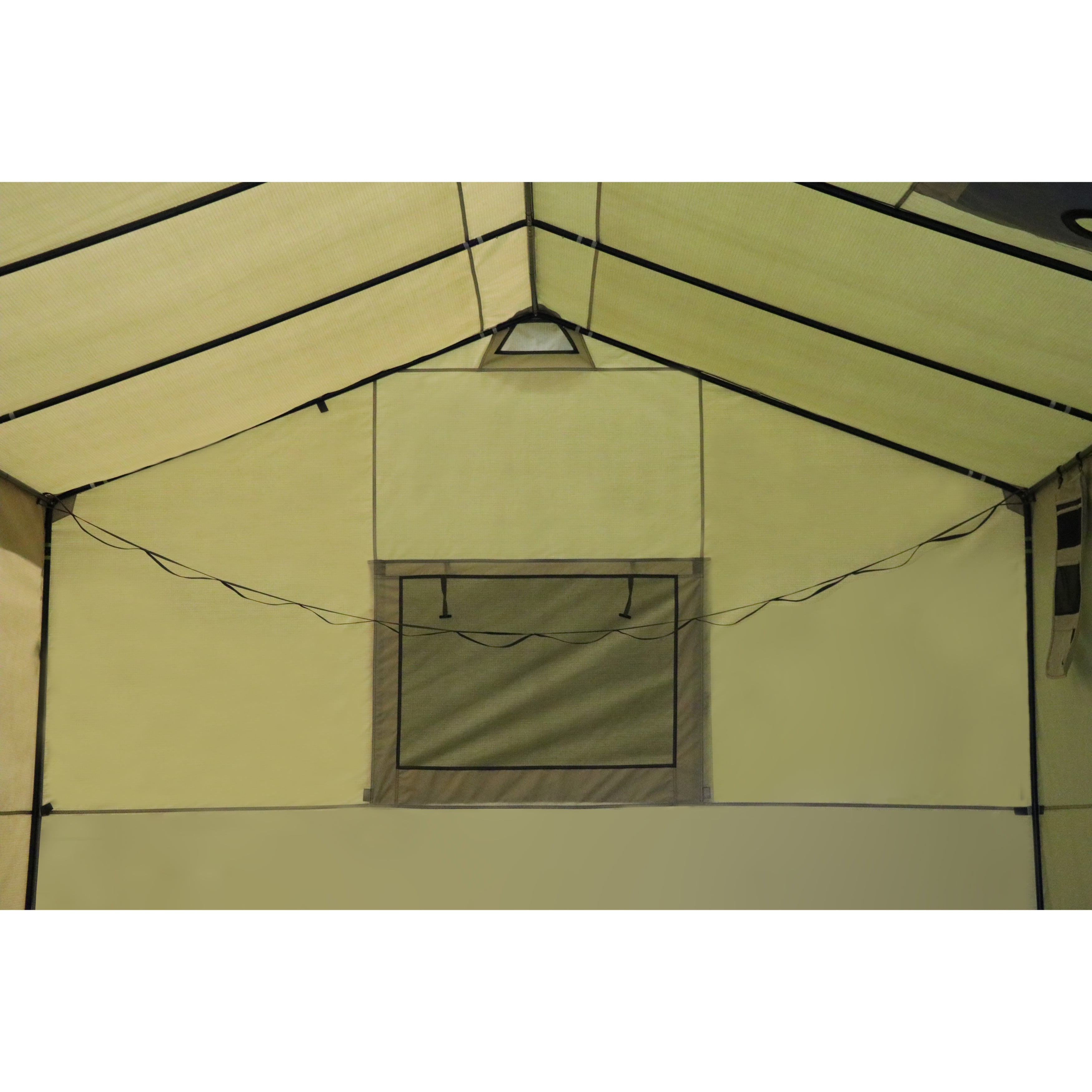 Ozark Trail 10-Person 20x10 Outdoor Wall Tent with Stove Jack, 1 Room,  Beige - Walmart.com