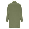 thumbnail image 6 of ClodeEU Women's Cowl Neck Long Sleeve Sweatshirts ,Fall Fashion Lightweight Pullovers Green,Womens Plus XXL, 6 of 6