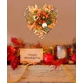 thumbnail image 2 of EFINNY Heart-Shaped Door Wreaths For Front Door Outside,Fall Wreath Halloween Wreath Christmas Wreaths,Artificial Sunflower Wreath For All Seasons,For Wedding Party Harvest Decorations, 2 of 9