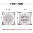 thumbnail image 3 of Boho Pillow Covers 18"x18" Set of 2 Vintage Carpet Bohemian Throw Pillow Case Soft Square Decorative Pillowcases for Home Decor Sofa Car Living Room, 3 of 6