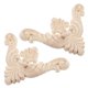 thumbnail image 2 of Wood Applique Unpainted for DIY Khaki Wood Adds European Charm to Furniture and Walls 2 Pieces, 2 of 5