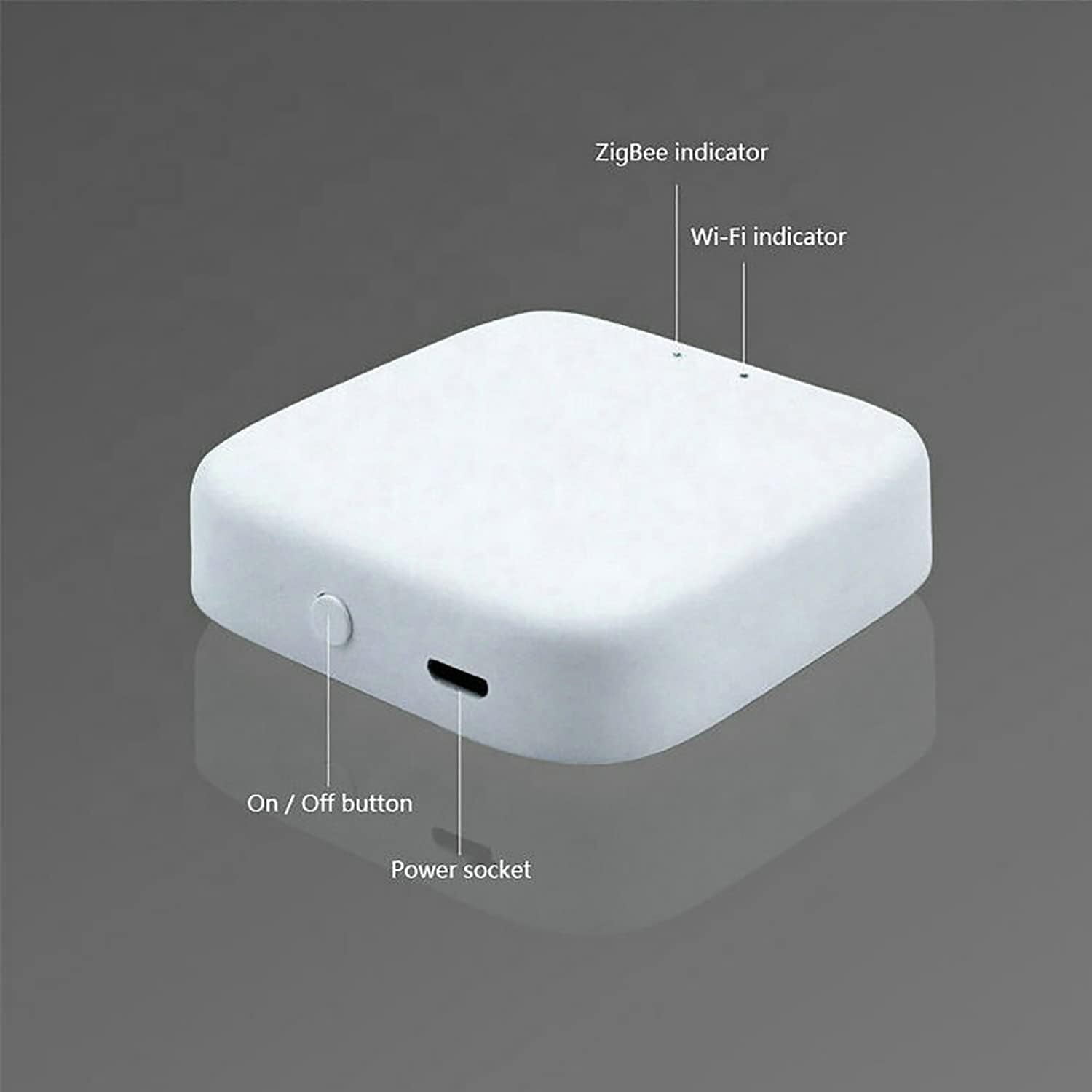 Tuya ZigBee Hub,Support Tuya Device, Work with Smart Life App, Intelligent Bridge Wireless Smart Home Gateway Voice Control