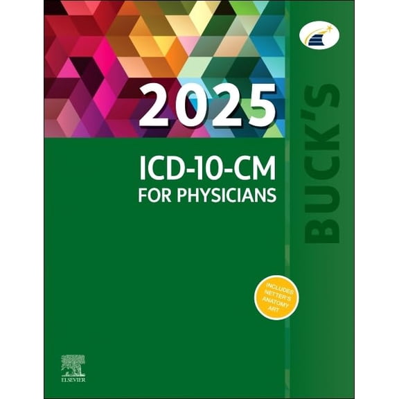 Pre-Owned Buck's 2025 ICD-10-CM for Physicians (AMA Physician ICD-10-CM (Spiral)), 9780443261510, 0443261512, Paperback, 1 edition