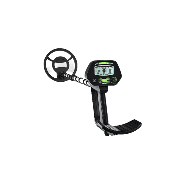 Detector De Metales De Alta Precisión Cazador De Monedas Malubero Negro Verde