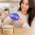 thumbnail image 3 of Glitter Dumpling Squishy Toys with Steamer, 8.5cm Large Shimmer Bao Stress Relief Fidget Toy for Desktop Decor, Novelty Gift & Party Favors, 3 of 5
