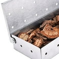 thumbnail image 5 of Stainless Steel Outdoor Barbecue Fruit Wood Box BBQ Package Charcoal Box, 5 of 7