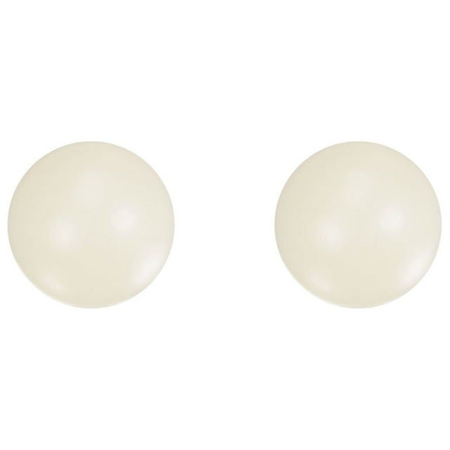 Unique Bargains 2pcs PA en Nylon Solides Billes en Plastique 9mm G3 Boule de Roulement de Précision