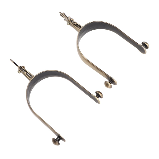 Espuelas de vaquero occidental, Espuelas occidentales a prueba de óxido Espuelas occidentales de metal Espuelas occidentales optimizadas para la excelencia