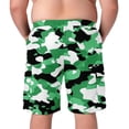 thumbnail image 5 of Dresfit Cargo Shorts for Men Camo Drawstring Big and Tall Shorts 2026 Summer Solid Plus Size Shorts Stretch Wide Leg Vacation Work Short Pants 3XL, 5 of 8