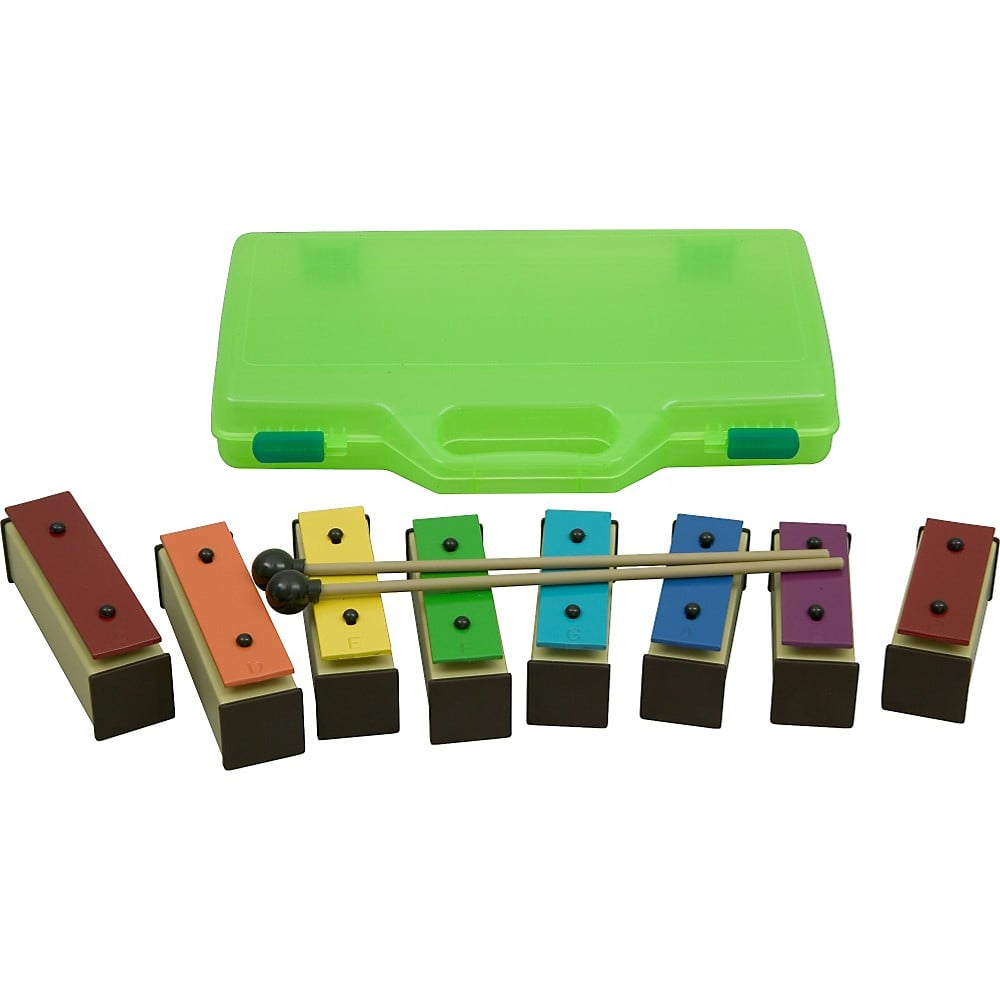 Rhythm Band Instruments RB2130 8 Note Plastic Resonator Bell Set with