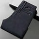thumbnail image 3 of Pantalones chinos de pana de corte recto para hombre: sin pinzas, tejido elástico, bolsillos laterales, para ocasiones informales y de oficina, tallas L-XXXXXL., 3 of 4