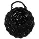 thumbnail image 1 of Cesta colgante de mimbre tejida para flores y plantas, cesta colgante para colgar en la pared del hogar, 1 of 7