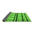 thumbnail image 2 of Ahgly Company Indoor Square Solid Green Modern Area Rugs, 7' Square, 2 of 4