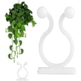 thumbnail image 1 of 100 piezas de soporte invisible para plantas trepadoras, gancho de pared para enredaderas, 1 of 5