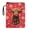 Highland Cow, variant on HELLHERO 1pcs Book Sleeve Protector Pouch with Pocket Vintage Carrying Book Case Book Cover Carrying Case with Waterproof for Men Protector Wrap Bag, Dog Rose Pattern