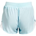 thumbnail image 2 of Under Armour Girls Fly by Shorts Breeze 441/White X-Large, 2 of 3