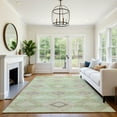 thumbnail image 7 of Addison Rugs Mayfield Premium Machine Washable Transitional Aztec Green Rectangle Rug, 8' x 10', 7 of 7