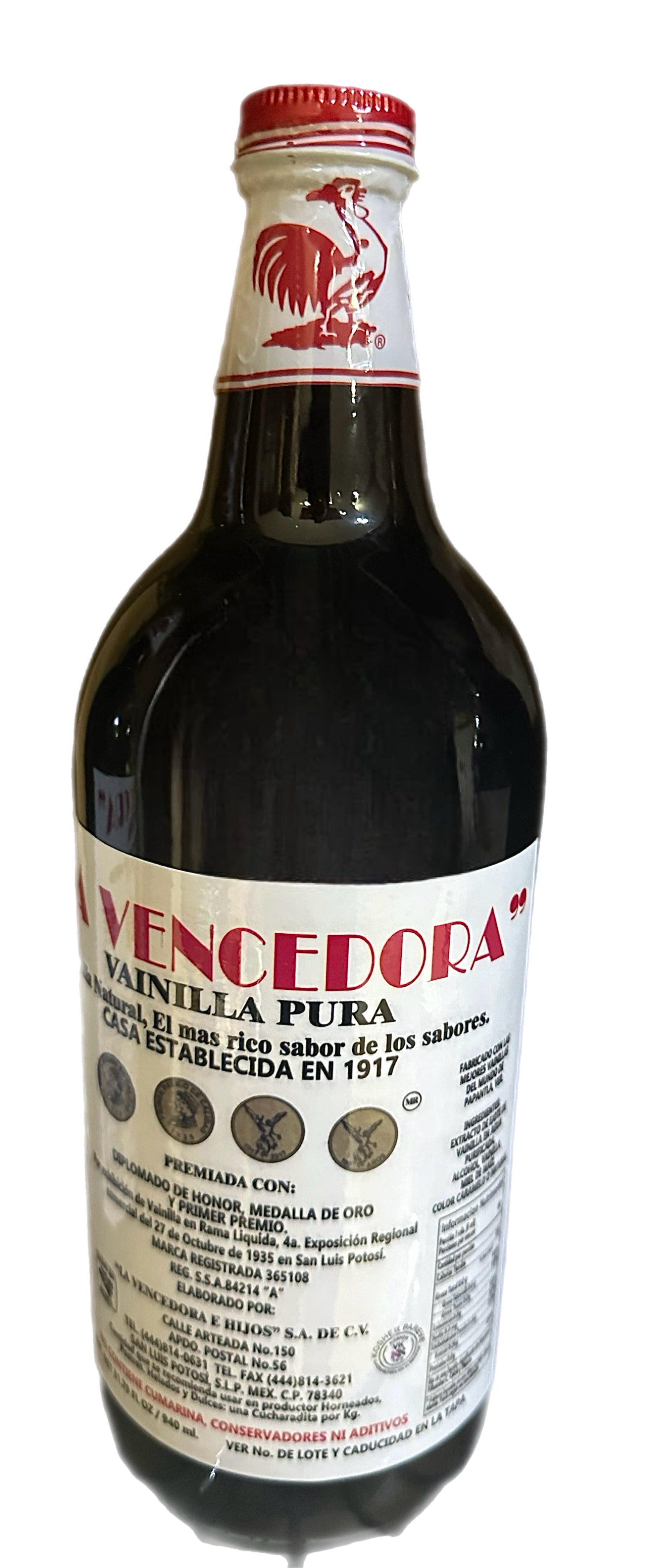 La Vencedora Mexican Vanilla (31.79 oz) Pack of 4