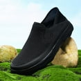 thumbnail image 5 of Yindaity Mens Slip On Sneakers Men's Slip on Shoes Casual Shoes Lightweight Breathable Anti-Slip Sneakers (Black,8), 5 of 6