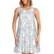 thumbnail image 1 of Fotbe Fun Rabbit Vestido de Verano sin Mangas para Mujer – Vestido Midi Línea A, Estilo Camiseta Floral, Vestido Playero Casual y Fluido, 1 of 7
