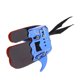 thumbnail image 2 of Tiro con arco Finger Guard Tab Protector Tiro con arco Guante Pad Cuero Azul Zulema Protector de dedo de dedo con arco, 2 of 8
