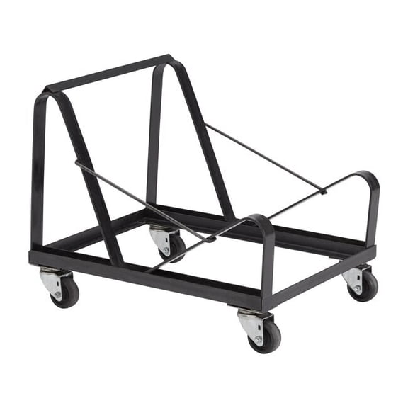 NPS 330 lbs. Weight Capacity Steel Stack Chair Dolly for Storage and Transport