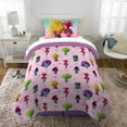 thumbnail image 3 of Trolls Kids Comforter Set, 2-Piece, Twin/Full, Reversible, 3 of 11