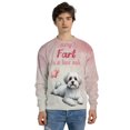 thumbnail image 4 of Every Fart is Love Note Maltese Guilty Face Happy Valentine's All Over Print 3D Sweatshirt Unisex Merch Maltese Dog Lover Gifts Idea - 01016, 4 of 6