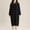 Black, variant on Fazvaoo Women Nightgowns Cotton Thin Nightgowns Fashion Casual Comfortable Plain Pajama(Black,Size M-XL)