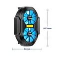 thumbnail image 2 of Dual Fan Mobile Phone Cooler Air Cooling Type-C for Android IOS(Rechargeable), 2 of 5