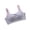 Grey, variant on LYMAYTER Big Girls Sports Bra Breathable Teens Cotton Training Bras 9-13 Comfort Tween Bras 75-90A