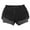 Gray, variant on S LUKKC LUKKC Summer Shorts for Women Casual Mesh Double Layer Drawstring Solid Yoga Fitness Sports Shorts Cycling Hiking Pants Running Dance Elastic Shorts Gym Yoga Active Shorts