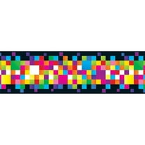 TREND Pixels Bolder Borders, 35.75 Feet Per Pack, 6 Packs