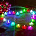 thumbnail image 2 of Paquete de 24 Mini luces Led redondas impermeables YONGSHENG, 2 of 5