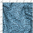 thumbnail image 2 of Soimoi Poly Georgette Fabric Leopard Animal Skin Print Sewing Fabric Yard 42 Inch Wide, 2 of 6